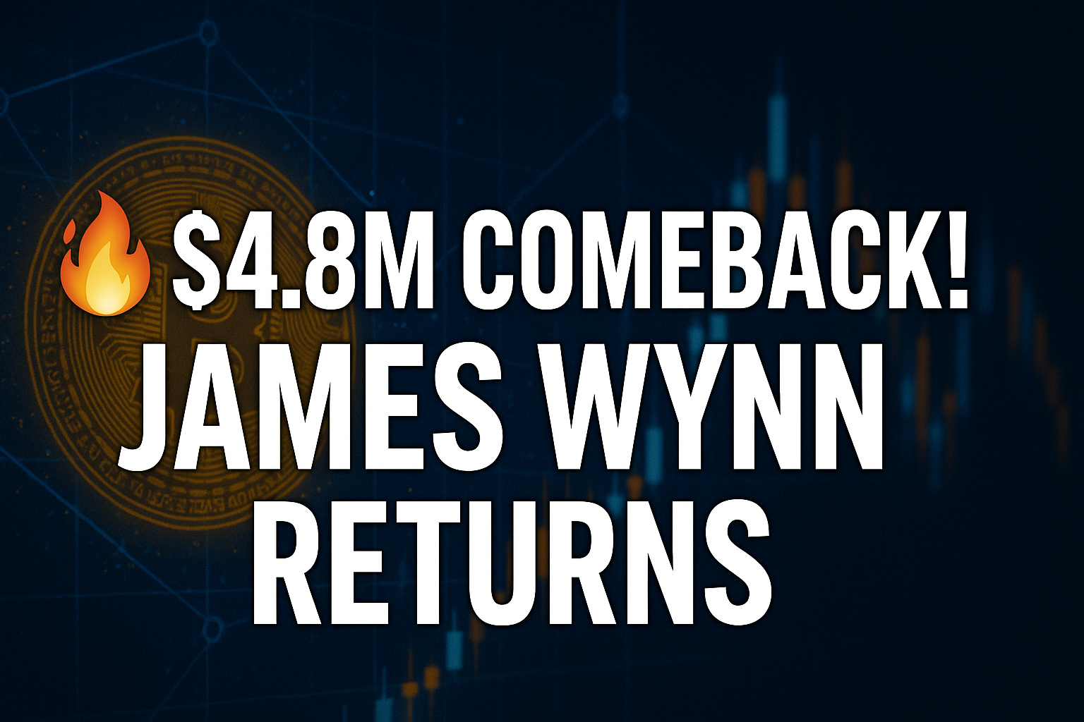 James Wynn Makes $4.8M Comeback on Hyperliquid
