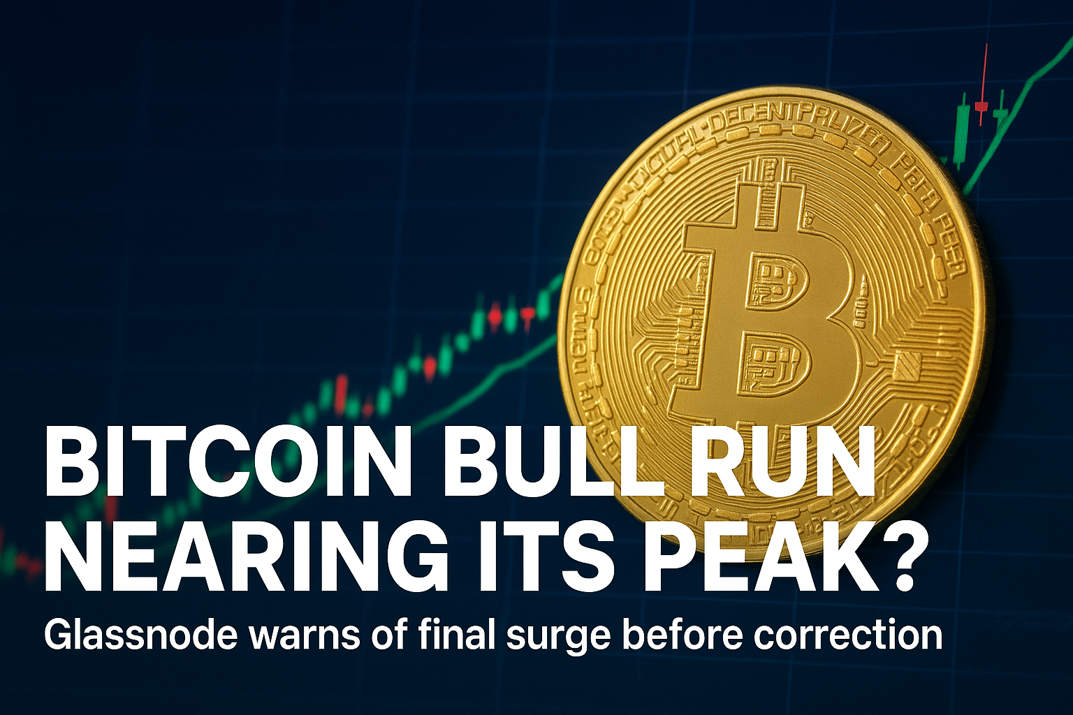 Bitcoin Bull Run Nearing Its Peak? Glassnode Warns of Final Surge Before Major Correction