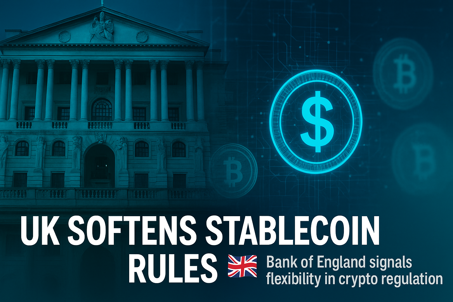 UK’s Bank of England Eases Stablecoin Rules — A Crypto Turning Point
