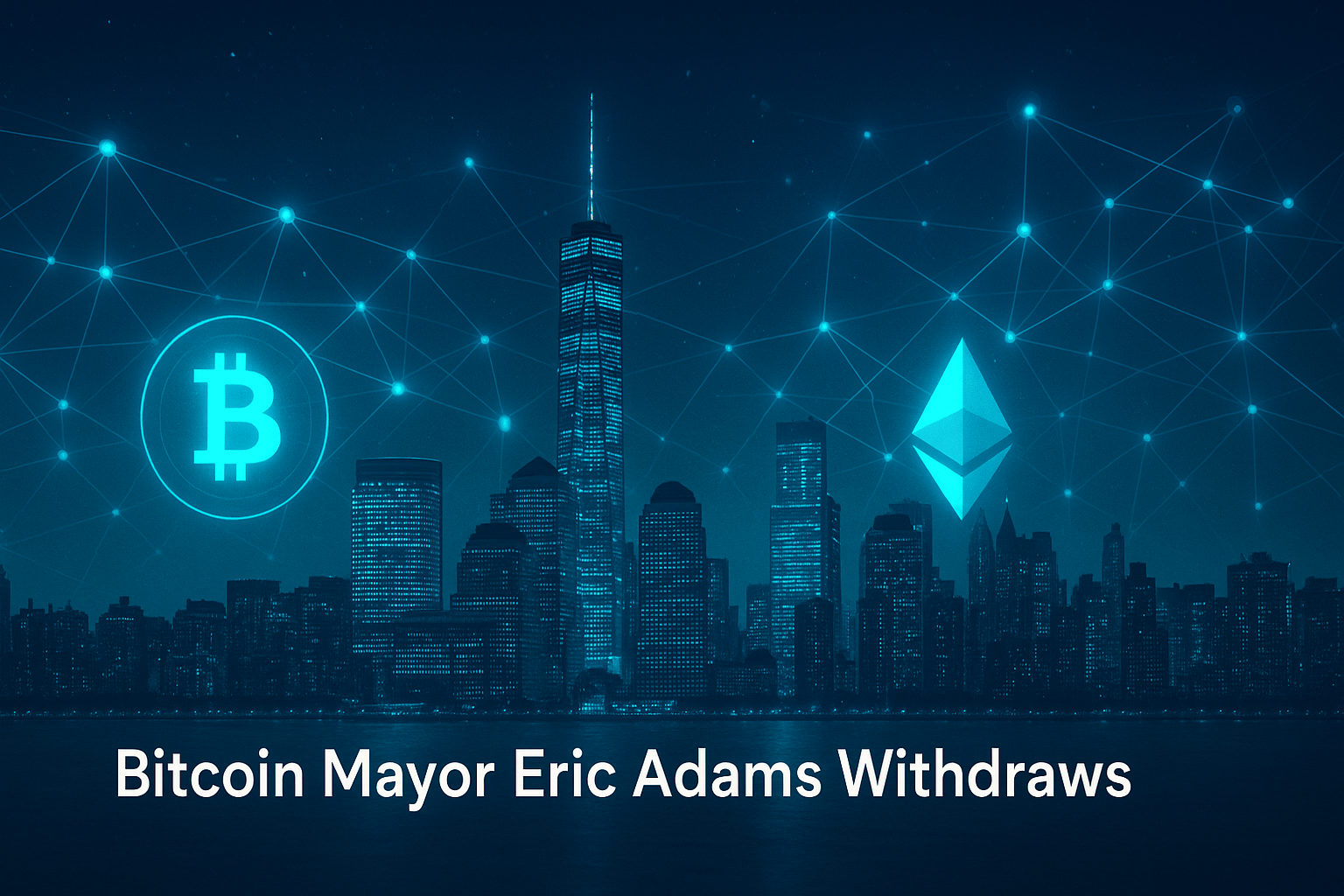 Bitcoin Mayor Eric Adams Withdraws: The Future of NYC Crypto Policy
