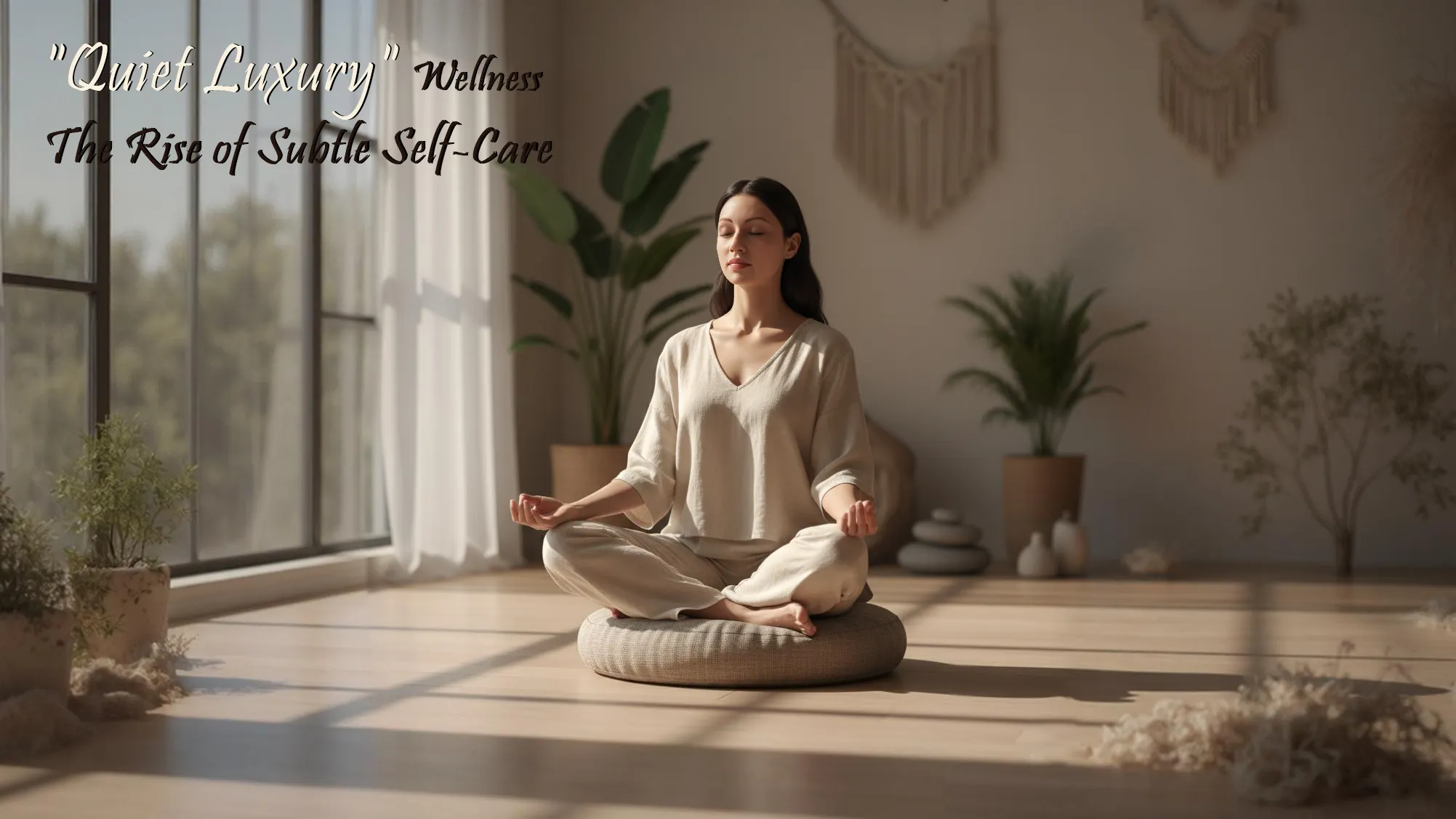 🌿 “Quiet Luxury” Wellness — The Rise of Subtle Self-Care