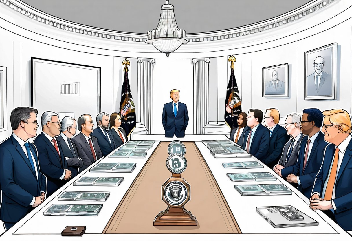White House Meets with Banks and Crypto Companies
